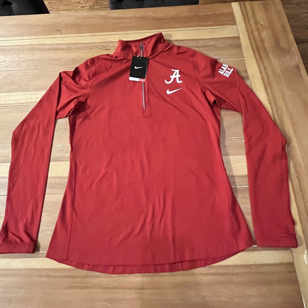 Nike Alabama Roll Tide Women’s Quarter-Zip Pullover NWT - new with tags
